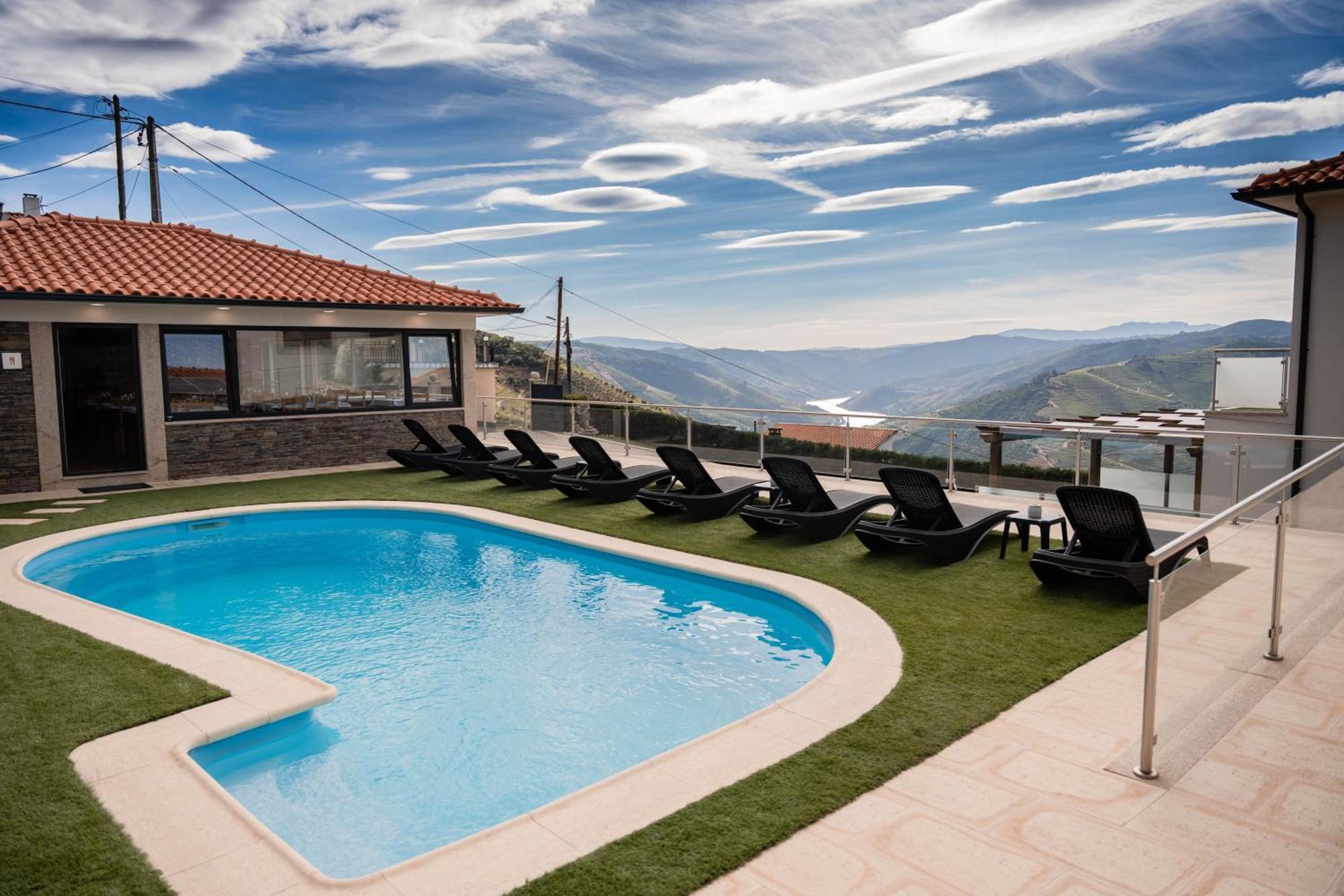 Socalcos Do Douro House Villa Valença do Douro Exteriör bild